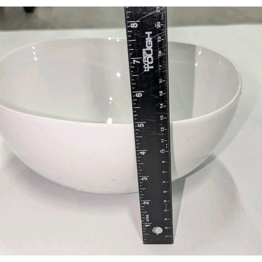 Minimalist Modern White Porcelain Serving Bowl West Elm 11
